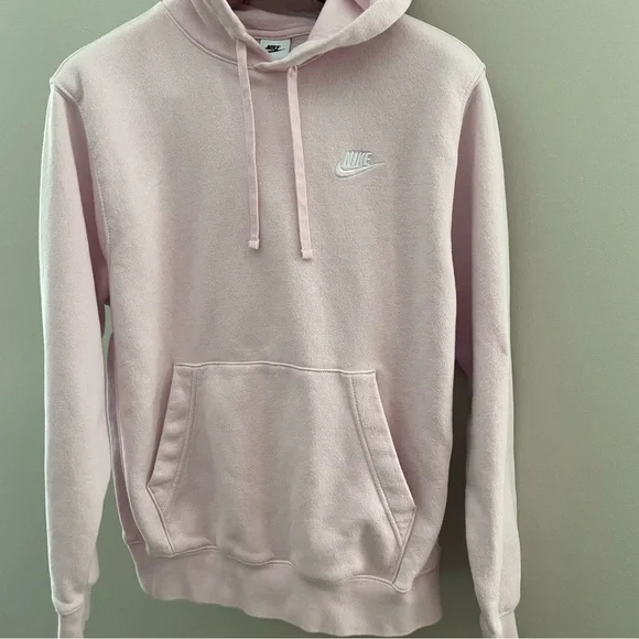 Nike Light Pink Hoodie sz M - Picture 5 of 7